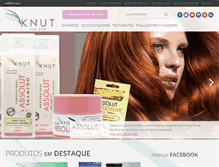 Tablet Screenshot of knut.com.br